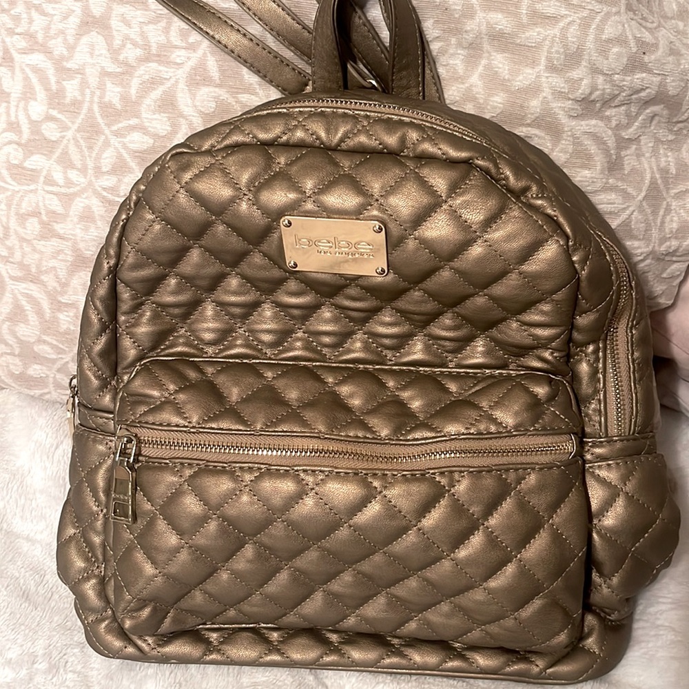 Bebe Bronzed, Mini Backpack - image 1